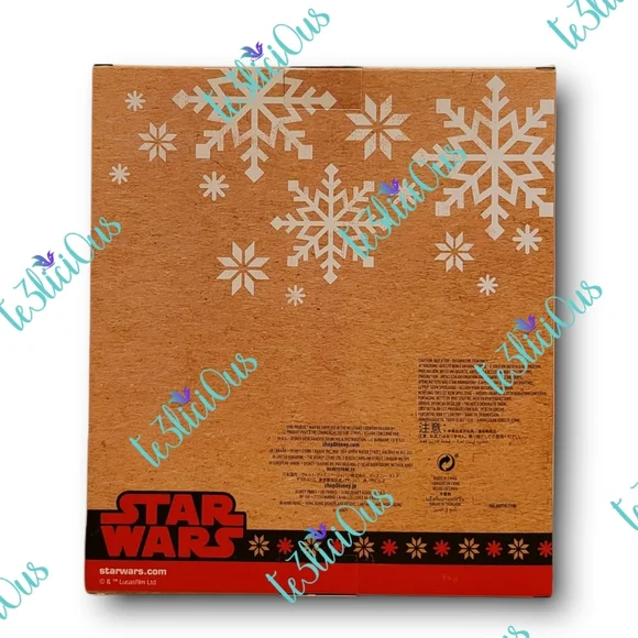 DISNEY PARKS STAR WARS GINGERBREAD COOKIE ORNAMENT SET - Picture 3 of 3